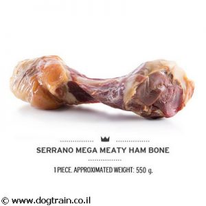 עצם בשר 100% טבעית לכלבים MEDITERRANEAN SERRANO