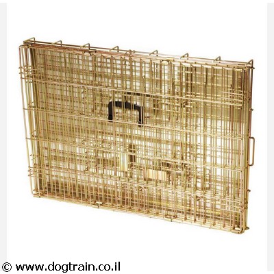 dog training cage folded