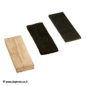 חפצי גישוש שוצהונד סטנדרטיים – 3 כלים: עץ, לבד ועור